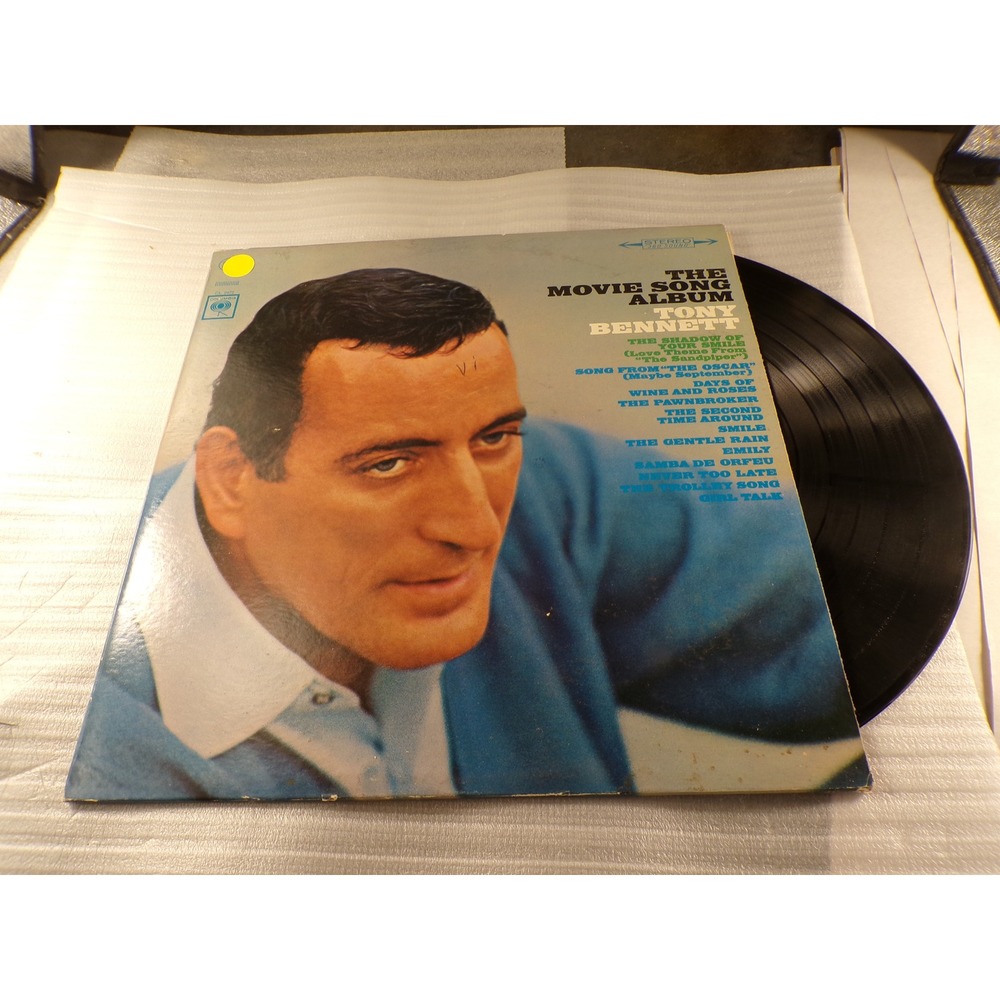 Tony Bennett The Movie Song Album Vinyl LP CS 9272 Columbia 360 Sound 1966